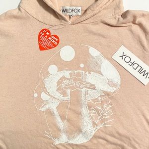 Wildfox Tops - πRARE! NWT Magic Mushroom Gypsy Hoodie (Baby) π Wildfox Tops - πRARE! NWT Magic Mushroom Gypsy Hoodie (Baby) π